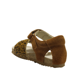 SHOESME SANDAAL - COGNAC/PONYHAIR