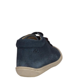 NATURINO BABYSCHOEN - COCOON SUÈDE NAVY