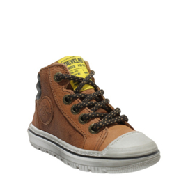 DEVELAB HALFHOGE VETERSCHOEN - COGNAC NAPPA