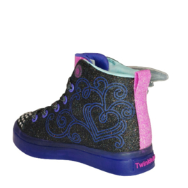 SKECHERS TWINKLE TOES - TWINKLE WISHES BLACK