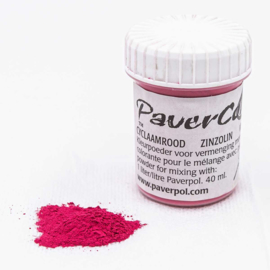 Pavercolor Cyclaam Rood, 40 ml