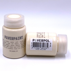 Paverpaint Pale Yellow satin