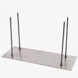 4 pin metal base 20 cm