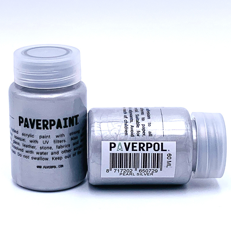 Paverpaint Pearl Silver metallic