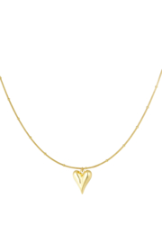 Ketting Hart Medium | goud