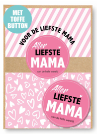 Kaart Met Button | Moederdag