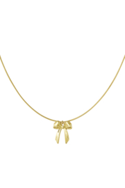 Ketting Grote Strik | goud