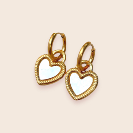 Oorbellen Shiny Hearts