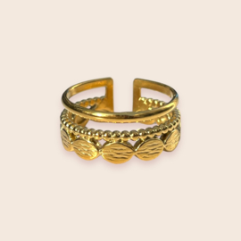 Ring Golden Dots