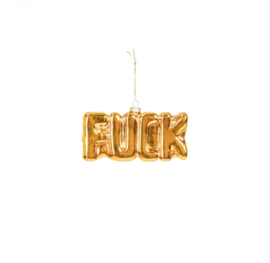 Kersthanger Fuck | goud