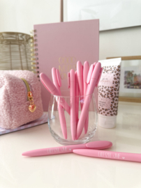 Pen Liefste Juf | roze