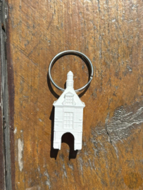 Waterpoort Sleutelhanger | Wit
