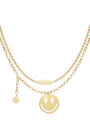 Ketting Smiley Good Luck