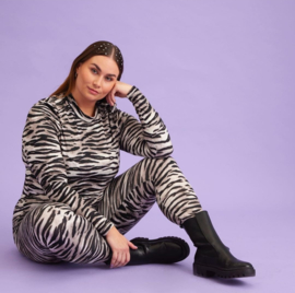 Zebra Top GRY183