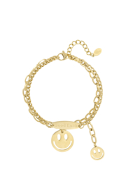 Armband Smiley Good Luck