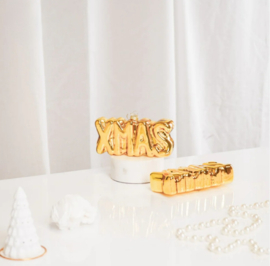 Kersthanger Xmas | goud
