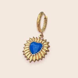 Single Oorbel Blue Lover