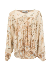 Ibzmode Blouse Kiki Flower Natural