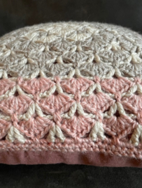 HAAKPAKKET KUSSEN BAVARIAN PINK.