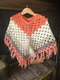 PONCHO IBIZA ORANJE.