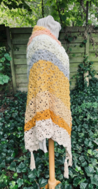 SJAAL/OMSLAGDOEK MULTI COLOR - KANT & KLAAR!