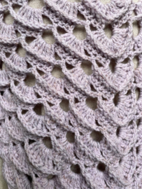 SJAAL/OMSLAGDOEK RELIEF PINK - KANT & KLAAR!