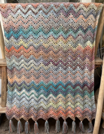 HAAKPAKKET PLAID MARBLE ZIGZAG BOHO.