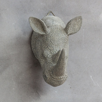 Skull betonlook neushoorn