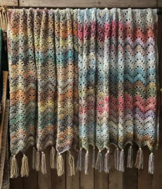 HAAKPAKKET PLAID MARBLE ZIGZAG BOHO.