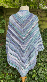 SJAAL/OMSLAGDOEK LAVENDEL - KANT & KLAAR!