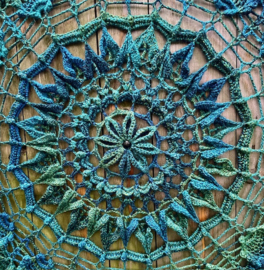 GARENPAKKET MANDALA PEACOCK 100 CM.