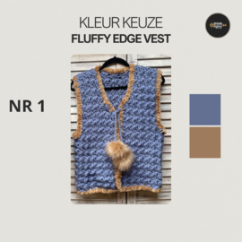 OKTOBER BOX 3: FLUFFY EDGE VEST(JE)