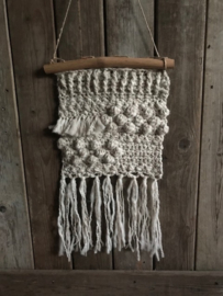 WANDHANGER  NOP ECRU MELEE