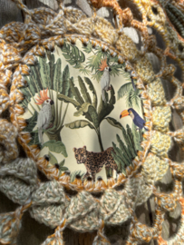 HAAKPAKKET - WILDLIFE MANDALA (55 CM)