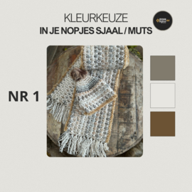IN JE NOPJES SJAAL + GRATIS BONUSPAKKET MUTS - STOER & STIJLVOL 64