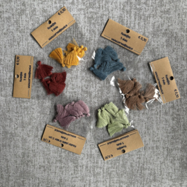 (KWASTJES) TASSELS (5 STUKS).