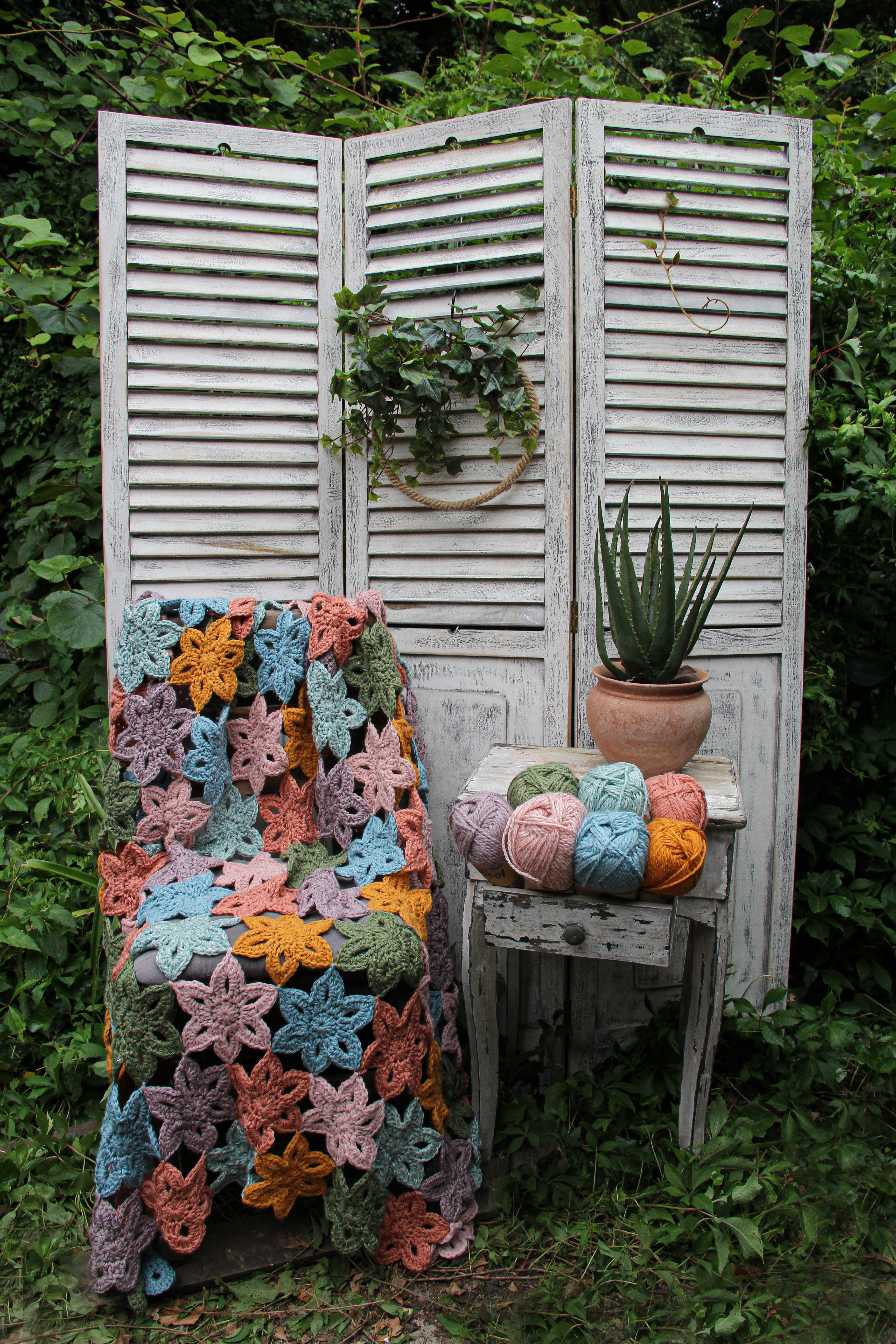 HAAKPAKKET PLAID FLOWER POWERRR