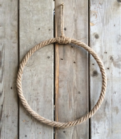 RING MET TOUW DIVERSE MATEN (25-30-40-50 CM).