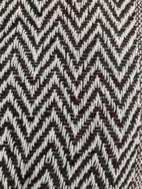 Plaid Dobby 130x170cm havanna bruin Linen&More