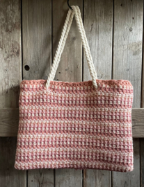 *HAAKPAKKET TAS PINK MOSS.
