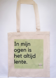 In mijn ogen is het altijd lente - groen