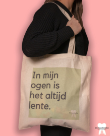 In mijn ogen is het altijd lente - groen