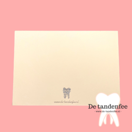 Flower tooth kaart - neutraal
