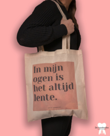 In mijn ogen is het altijd lente - roze