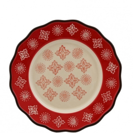 Zweeds servies rood