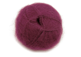 3016 Mahogany  - Mohair by canard Silk mohair