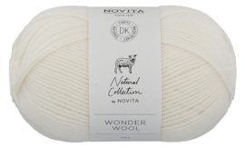 Novita Wonder Wool - 017 ecru