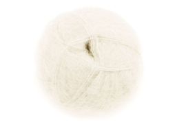 3000  white  -Mohair by canard Silk mohair