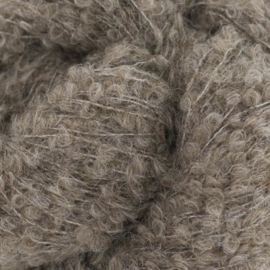 Alpaca bouclé superfine bruin 91