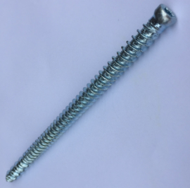 Kozijnschroef Torx 7.5x 72 mm verzinkt  100 stuks